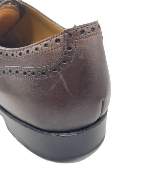 raymar（レイマー）RAYMAR (レイマー) パンチドキャップシューズ ブラウン サイズ:27cmの古着・服飾アイテム