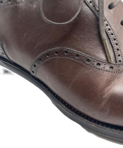raymar（レイマー）RAYMAR (レイマー) パンチドキャップシューズ ブラウン サイズ:27cmの古着・服飾アイテム