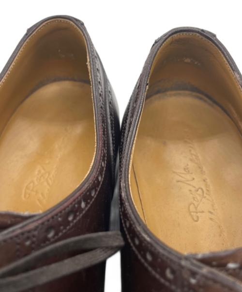 raymar（レイマー）RAYMAR (レイマー) パンチドキャップシューズ ブラウン サイズ:27cmの古着・服飾アイテム