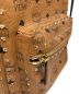 中古・古着 MCM (エムシーエム) STARK VISETOS Outline Studs Back Pack Mini アウトライン スタッズ バックパック ミニ：40000円