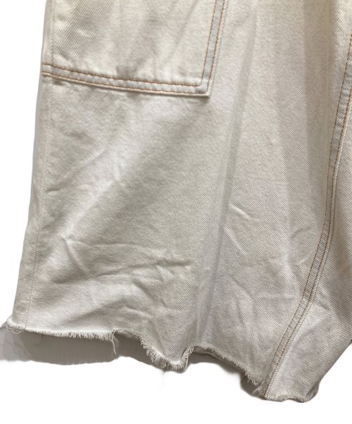 MM6 Maison Margiela（エムエムシックスメゾンマルジェラ）MM6 Maison Margiela (エムエムシックス メゾンマルジェラ) SUPER BLEACH JEANS　スーパーブリーチデニムパンツ ホワイト サイズ:38の古着・服飾アイテム