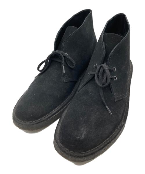 CLARKS（クラークス）CLARKS (クラークス) デザートブーツ ブラック サイズ:27の古着・服飾アイテム