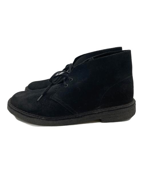 CLARKS（クラークス）CLARKS (クラークス) デザートブーツ ブラック サイズ:27の古着・服飾アイテム