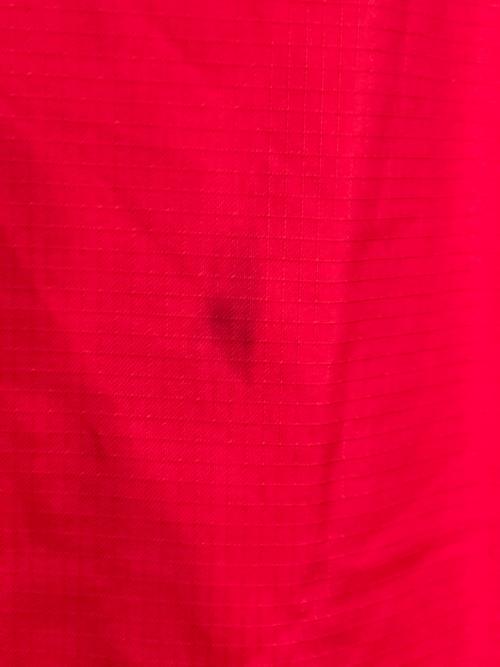 THE NORTH FACE（ザ ノース フェイス）THE NORTH FACE (ザ ノース フェイス) HYVENT RAIN SHORT レッド サイズ:SIZE Mの古着・服飾アイテム