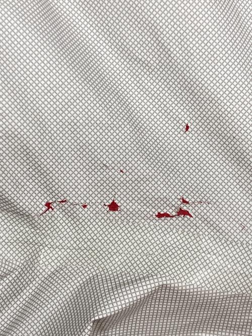 THE NORTH FACE（ザ ノース フェイス）THE NORTH FACE (ザ ノース フェイス) HYVENT RAIN SHORT レッド サイズ:SIZE Mの古着・服飾アイテム