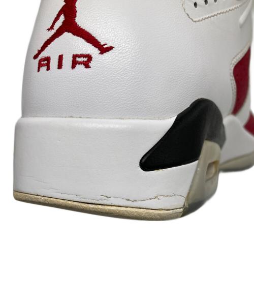 NIKE（ナイキ）NIKE (ナイキ) AIR JORDAN 6 RETRO　スニーカー ホワイト×レッド サイズ:27CMの古着・服飾アイテム