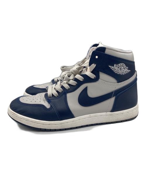 NIKE（ナイキ）NIKE (ナイキ) AIR JORDAN 1 HIGH 85　スニーカー グレー×ネイビー サイズ:26.5ｃｍの古着・服飾アイテム