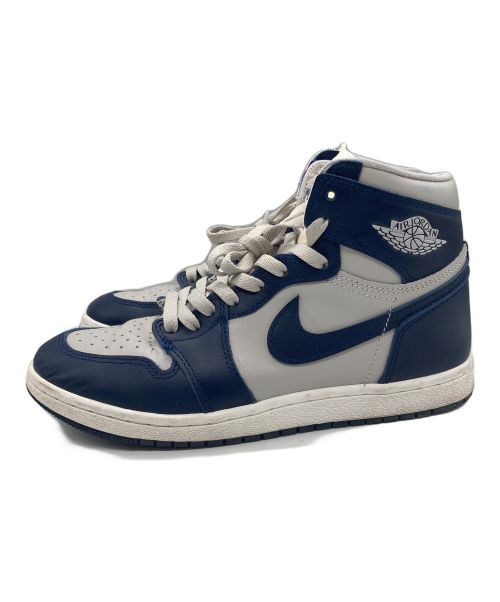 NIKE（ナイキ）NIKE (ナイキ) AIR JORDAN 1 HIGH 85　スニーカー グレー×ネイビー サイズ:26.5ｃｍの古着・服飾アイテム