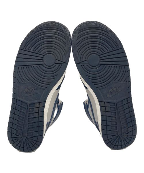 NIKE（ナイキ）NIKE (ナイキ) AIR JORDAN 1 HIGH 85　スニーカー グレー×ネイビー サイズ:26.5ｃｍの古着・服飾アイテム
