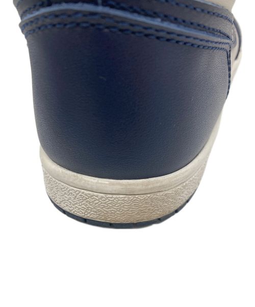 NIKE（ナイキ）NIKE (ナイキ) AIR JORDAN 1 HIGH 85　スニーカー グレー×ネイビー サイズ:26.5ｃｍの古着・服飾アイテム