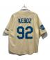 KEBOZ (ケボズ) ベースボールシャツ アイボリー サイズ:L：8000円