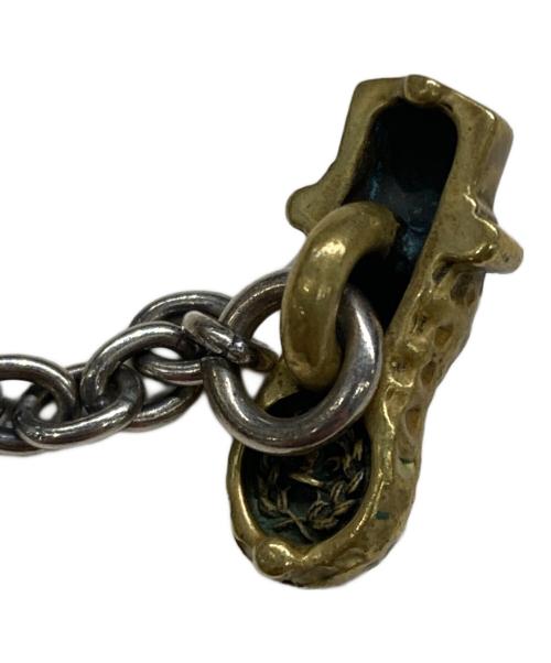 PEANUTS & Co.（ピーナッツ＆カンパニー）PEANUTS & CO. (ピーナッツ＆カンパニー) PEANUTS CHAIN (SILVER × BRASS) シルバー×ゴールドの古着・服飾アイテム