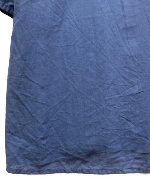 mizuiro-ind（ミズイロインド）mizuiro-ind (ミズイロインド) ピンタッククルーネックチュニック ブルー サイズ:-の古着・服飾アイテム