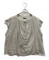 pas de calais（パドカレ）の古着「ワッシャー墨染ブラウス」｜グレー