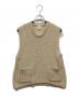 YENN（イエン）の古着「AZE KNIT VEST」｜ベージュ