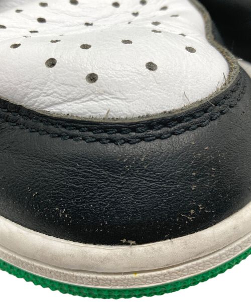 NIKE（ナイキ）NIKE (ナイキ) Air Jordan 1 Retro High OG　スニーカー ホワイト×グリーン サイズ:27の古着・服飾アイテム