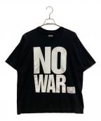 NEIGHBORHOOD×KATHARINE HAMNETTネイバーフッド×キャサリンハムネット）の古着「No War Tee　Tシャツ」｜ブラック