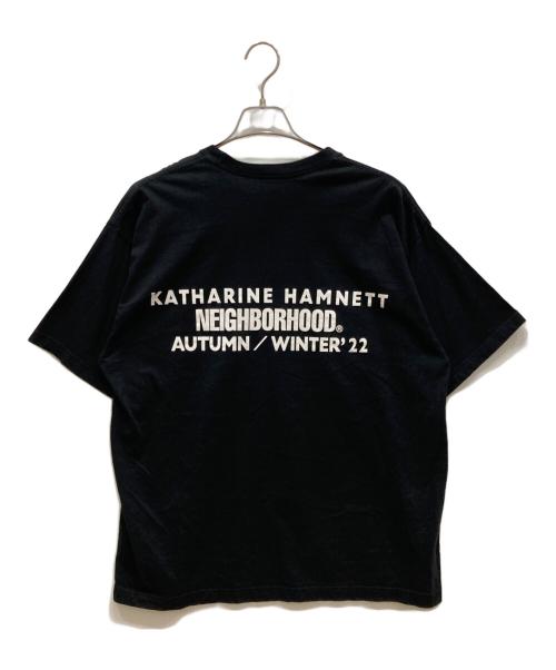 NEIGHBORHOOD（ネイバーフッド）NEIGHBORHOOD (ネイバーフッド) KATHARINE HAMNETT (キャサリンハムネット) No War Tee　Tシャツ ブラック サイズ:Lの古着・服飾アイテム