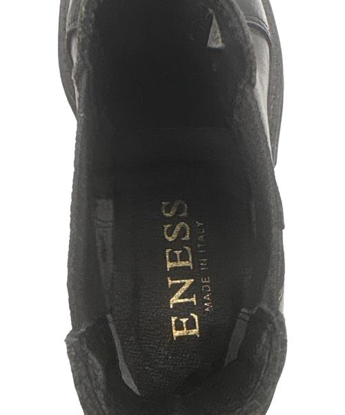 ENESS（エネス）ENESS (エネス) サイドゴアブーツ ブラック サイズ:36の古着・服飾アイテム