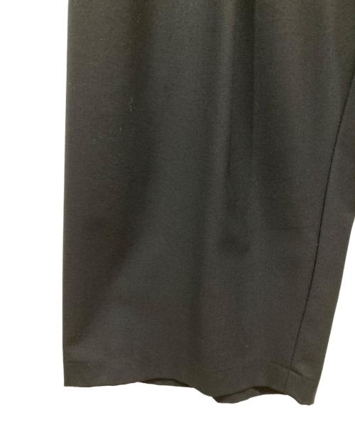 mizuiro-ind（ミズイロインド）mizuiro-ind (ミズイロインド) ワイドタックパンツ ブラック サイズ:2の古着・服飾アイテム