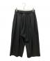 mizuiro-ind (ミズイロインド) ワイドタックパンツ ブラック サイズ:2：6000円