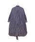 HYKE (ハイク) 20SS ベルトリボンストライプシャツワンピース ブルー サイズ:1：13000円