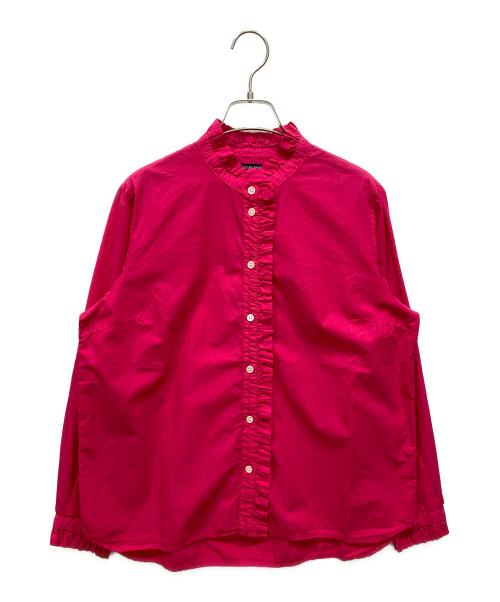 TIGRE BROCANTE（ティグルブロカンテ）TIGRE BROCANTE (ティグルブロカンテ) フリルシャツ ピンク サイズ:SIZE Mの古着・服飾アイテム