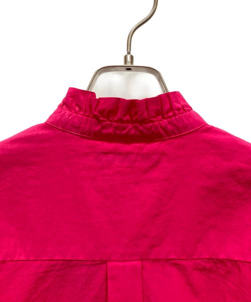 TIGRE BROCANTE（ティグルブロカンテ）TIGRE BROCANTE (ティグルブロカンテ) フリルシャツ ピンク サイズ:SIZE Mの古着・服飾アイテム