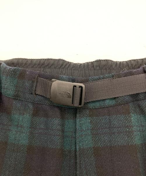 THE NORTH FACE（ザ ノース フェイス）THE NORTH FACE (ザ ノース フェイス) Brushwood Wool Pant（ブラッシュウッドウールパンツ） グリーン×ネイビー サイズ:Sの古着・服飾アイテム
