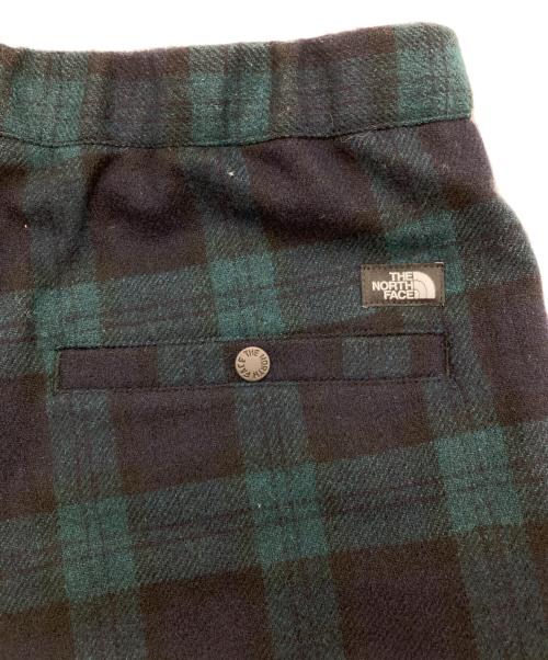 THE NORTH FACE（ザ ノース フェイス）THE NORTH FACE (ザ ノース フェイス) Brushwood Wool Pant（ブラッシュウッドウールパンツ） グリーン×ネイビー サイズ:Sの古着・服飾アイテム