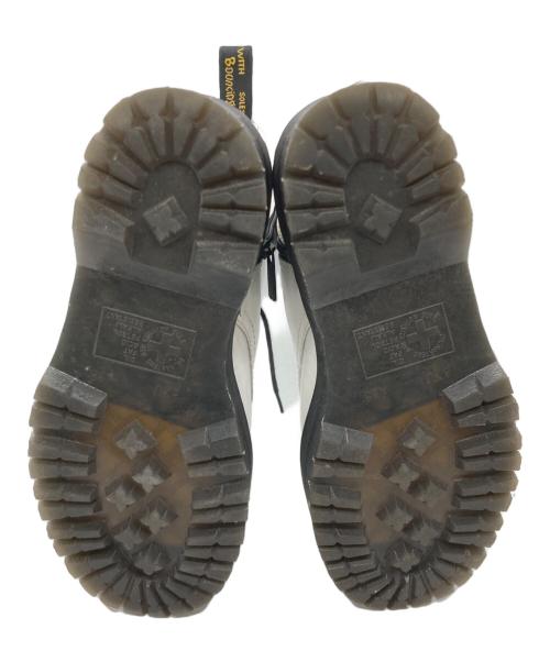 Dr.Martens（ドクターマーチン）Dr.Martens (ドクターマーチン) JADON 8ホールサイドジップブーツ ホワイト サイズ:39の古着・服飾アイテム