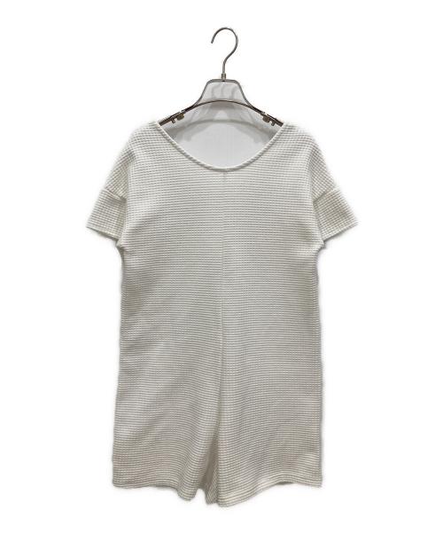 Ayakawasaki（アヤカワサキ）Ayakawasaki (アヤカワサキ) 2way waffle rompers ホワイト サイズ:SIZE Freeの古着・服飾アイテム