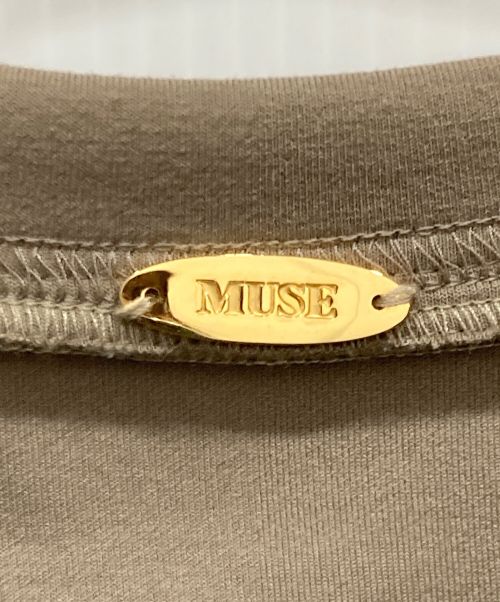MUSE（ミューズ）MUSE (ミューズ) dumble fit オーバープルオーバー　ダンブルプルオーバー ブラウン サイズ:SIZE Freeの古着・服飾アイテム