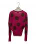 Vivienne Westwood RED LABEL (ヴィヴィアンウエストウッドレッドレーベル) ドットカーディガン レッド サイズ:SIZE 3：6000円