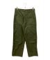 CIOTA（シオタ）の古着「スビンコットンバックサテンベイカーパンツ」｜オリーブ