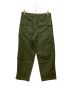 CIOTA (シオタ) スビンコットンバックサテンベイカーパンツ オリーブ サイズ:SIZE 5：12000円