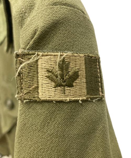 Canadian Army（カナダ軍）Canadian Army (カナディアンアーミー) MK2 コンバットジャケット オリーブ サイズ:不明の古着・服飾アイテム