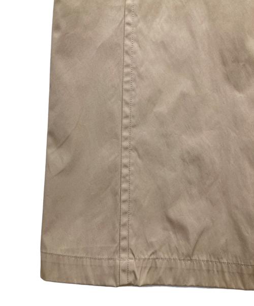 harriss（ハリス）harriss (ハリス) ポリエステルリバーAラインライトコート ベージュ サイズ:36の古着・服飾アイテム