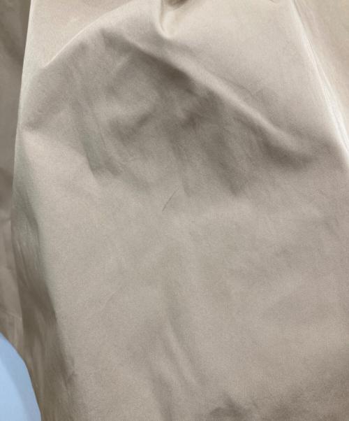 harriss（ハリス）harriss (ハリス) ポリエステルリバーAラインライトコート ベージュ サイズ:36の古着・服飾アイテム