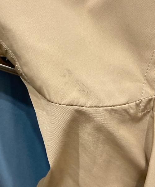 harriss（ハリス）harriss (ハリス) ポリエステルリバーAラインライトコート ベージュ サイズ:36の古着・服飾アイテム