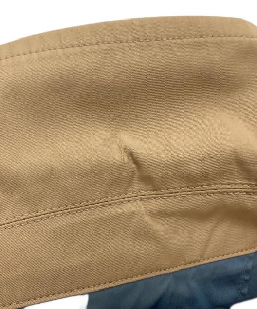 harriss（ハリス）harriss (ハリス) ポリエステルリバーAラインライトコート ベージュ サイズ:36の古着・服飾アイテム