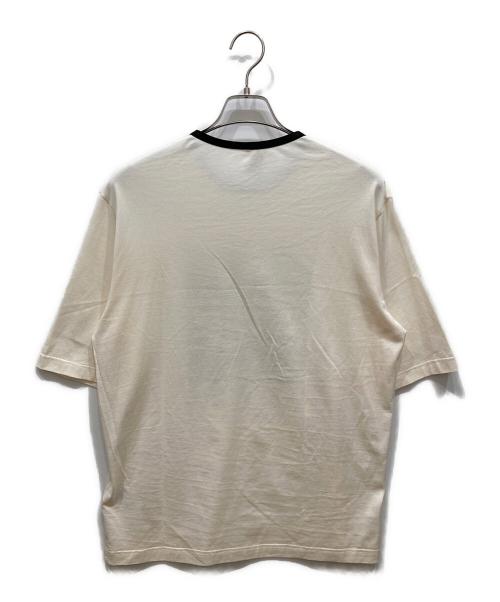 FENDI（フェンディ）FENDI (フェンディ) Gradient Ff Cotton T-Shirt　グラディエントフィットコットンTシャツ ベージュ サイズ:SIZE Sの古着・服飾アイテム