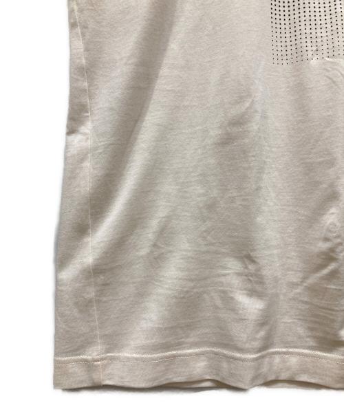 FENDI（フェンディ）FENDI (フェンディ) Gradient Ff Cotton T-Shirt　グラディエントフィットコットンTシャツ ベージュ サイズ:SIZE Sの古着・服飾アイテム