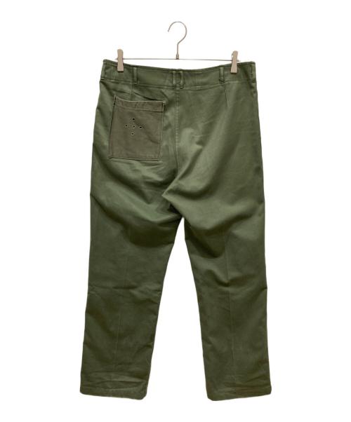 US ARMY（ユーエスアーミー）US ARMY (ユーエスアーミー) リメイクベイカーパンツ オリーブ サイズ:不明の古着・服飾アイテム