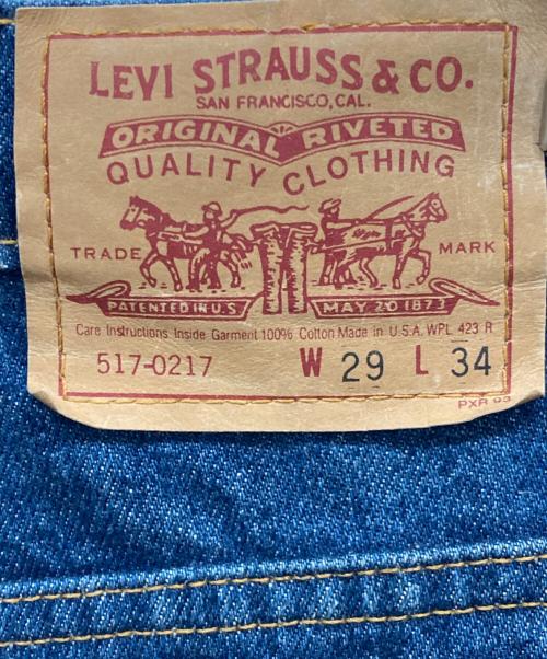 LEVI'S（リーバイス）LEVI'S (リーバイス) 517ブーツカットデニムパンツ インディゴ サイズ:SIZE W29×L34の古着・服飾アイテム