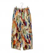 FRAMeWORKフレームワーク）の古着「イペカプリントイージーパンツ」｜マルチカラー