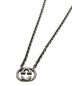 GUCCI (グッチ) インターロッキングGネックレス：11000円