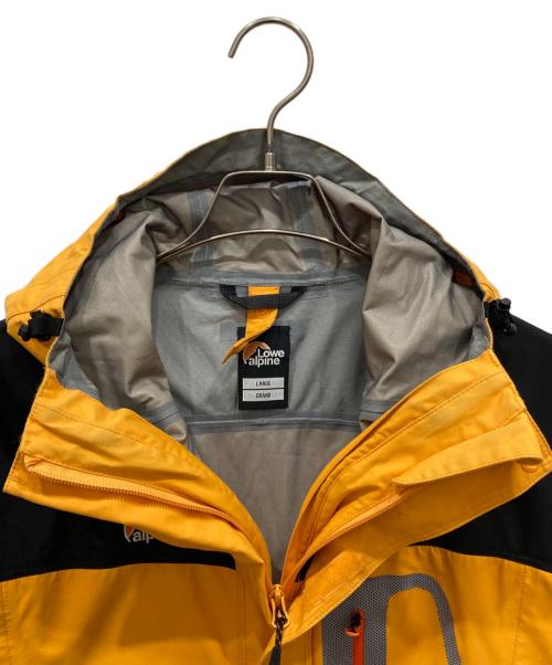 Lowe Alpine（ロウアルパイン）Lowe Alpine (ロウアルパイン) マウンテンパーカー イエロー×ブラック サイズ:Ⅼの古着・服飾アイテム