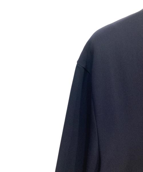 23区（ニジュウサンク）23区 (ニジュウサンク) 【洗える】トリアセダブルクロスワンピース ネイビー サイズ:40の古着・服飾アイテム