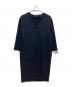23区（ニジュウサンク）の古着「【洗える】トリアセダブルクロスワンピース」｜ネイビー